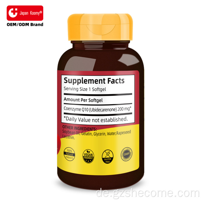 Shecome Coq10 Softgels unterstützen die Herzgesundheit